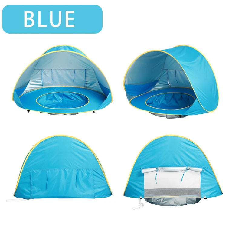 Tenda de praia portátil para bebês